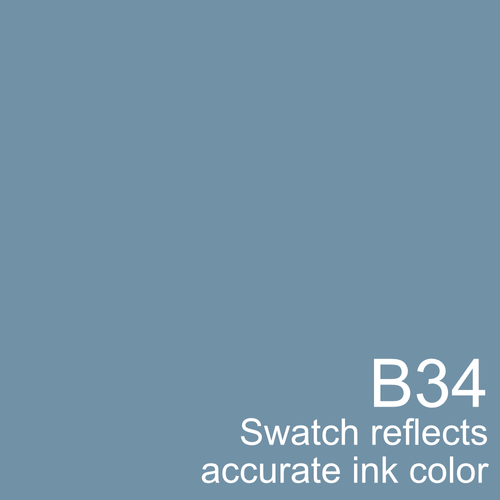 B34 - Copic Sketch Marker Manganese Blue — Violeta Ink
